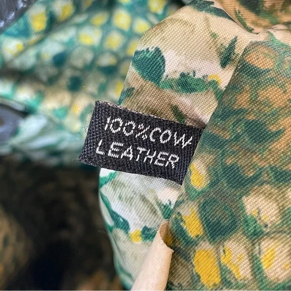 Marc by Marc Jacobs Gray Green Patent Leather Snakeskin Hobo Shoulder Tote Bag - Picture 15 of 16